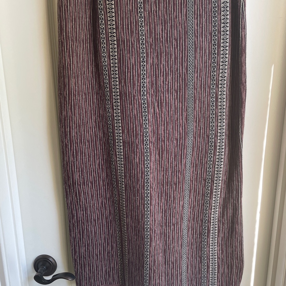 Beautiful Peruvian Connection Column MIDI Skirt